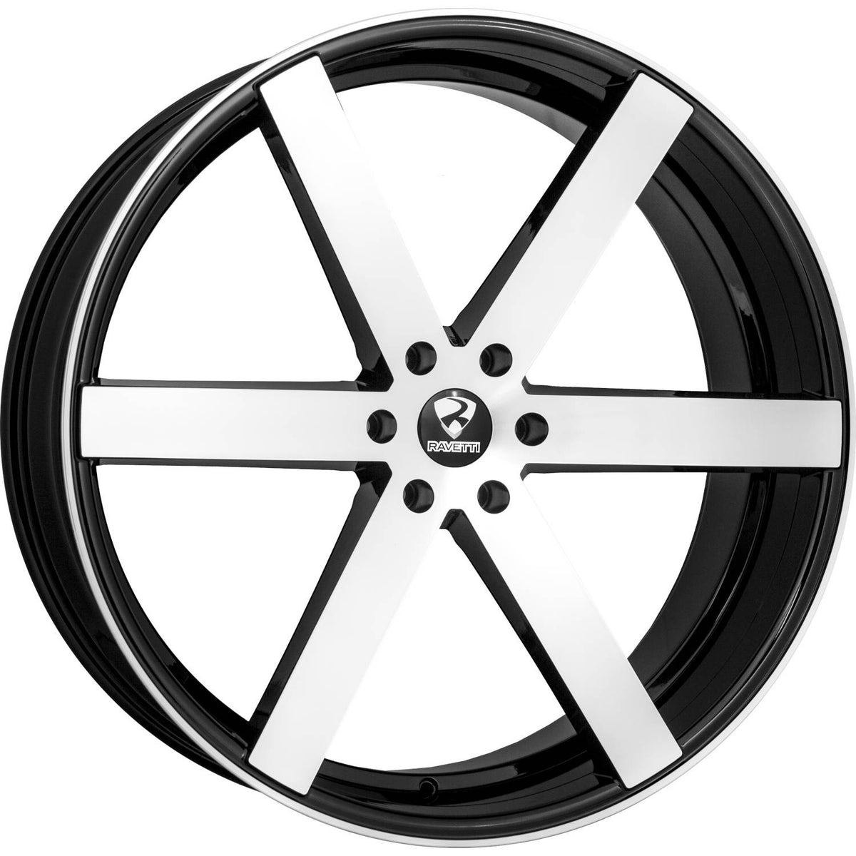 Ravetti M3 Black Machined Wheel