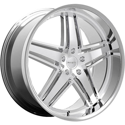 Ravetti M6 Chrome wheel