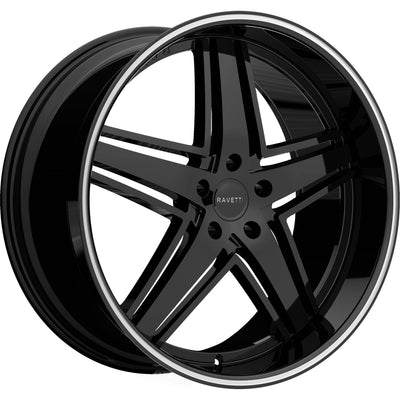Ravetti M6 Black wheel