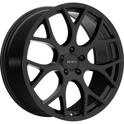 Ravetti M8 Satin Black Wheel