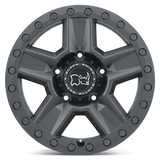 Black Rhino RAVINE 17x8.5 0 Matte Black   truck wheel