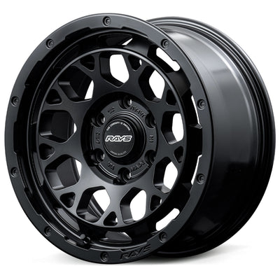 Rays Offroad M9Plus Semi Gloss Black wheel