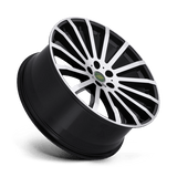 RedBourne Dominus 20x9.5 +32 Gloss Black Mirror Cut Face premium Euro wheel