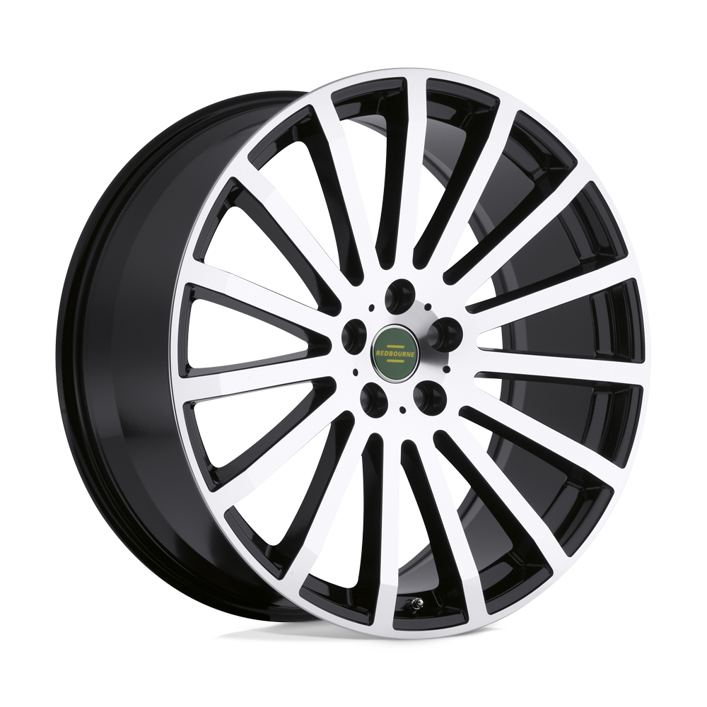 Redbourne Dominus Gloss Black With Mirror Cut Face