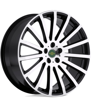 RedBourne DOMINUS 20x9.5 +32 Gloss Black with Mirror Cut Face