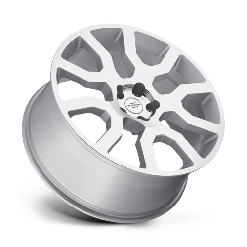 RedBourne HERCULES 22x10 +37 Silver with Mirror Cut Face