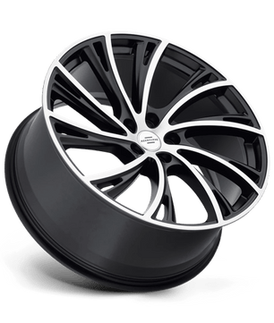 RedBourne NOBLE 22x10 +37 Matte Black with Matte Machined Face