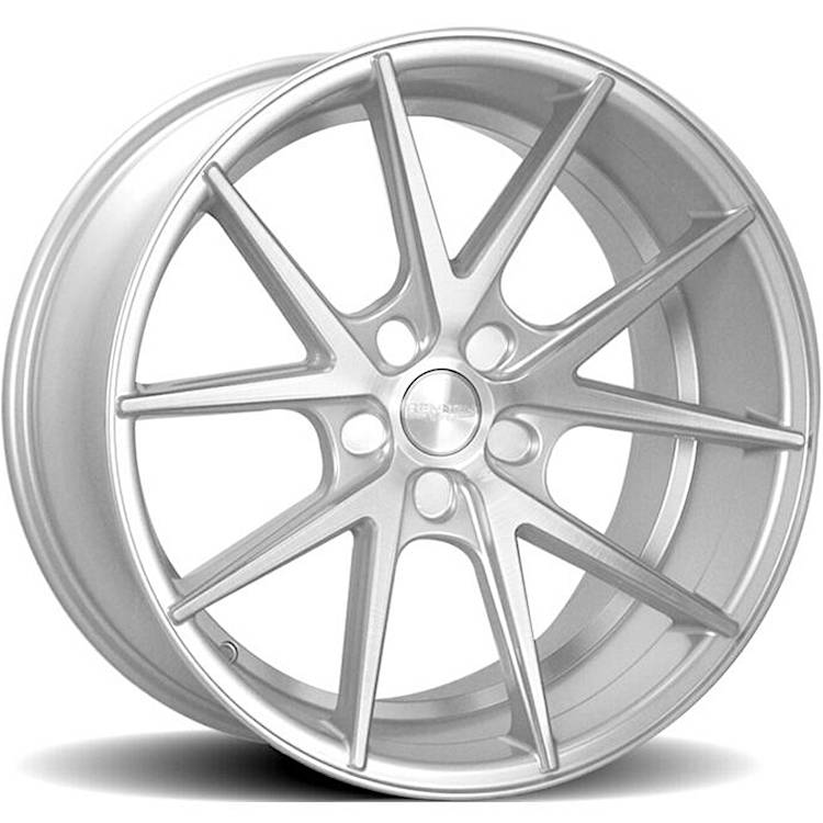 Rennen CRL-55 Silver Brushed Wheel