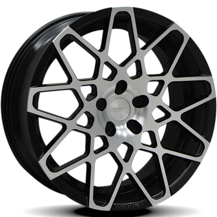 Rennen CRL-90 Black Machined Wheel