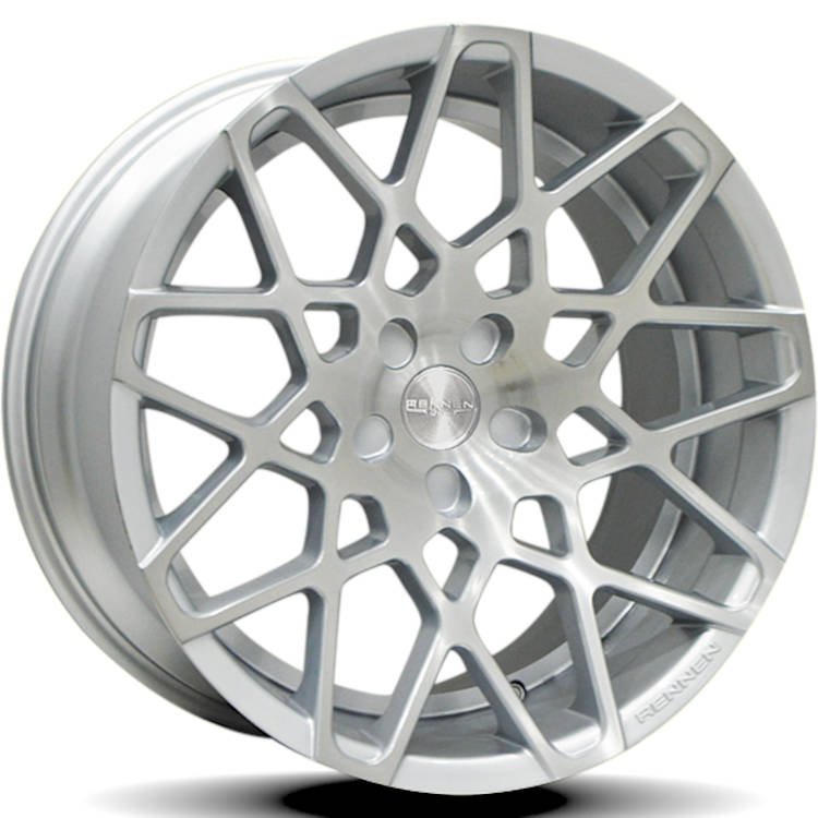 Rennen CRL-90 Silver Brushed Wheel