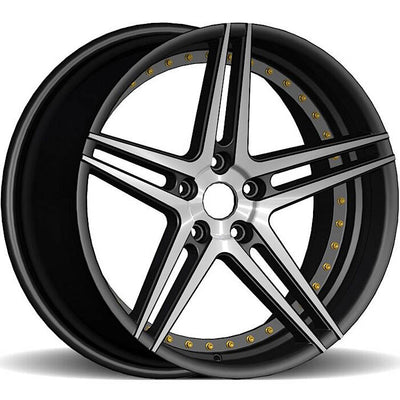 Rennen CSL-3 Black Machined Wheel