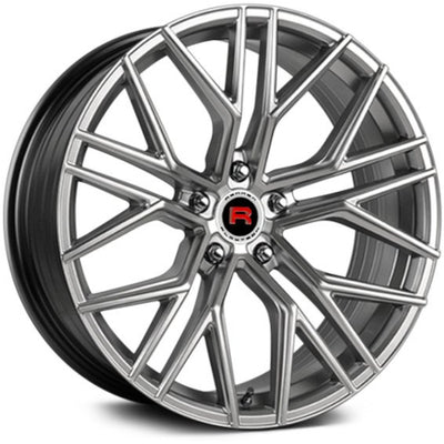 Rennen FT-12 Silver Brushed Wheel