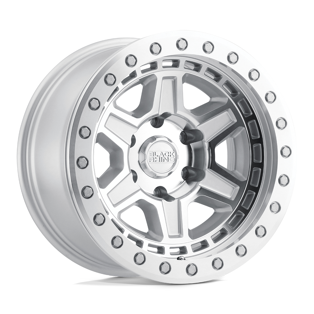 Black Rhino RENO Silver wheel