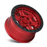 Black Rhino RENO 17x9 0 Candy Red with Black Ring & Bolts   truck wheel