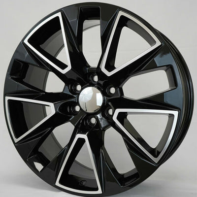 Replica C17 Black Milled Wheel