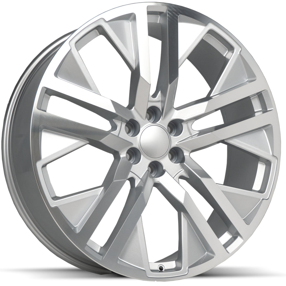 Replica C21 Silver Machined Wheel