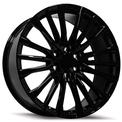 Replica C60 Gloss Black Wheel