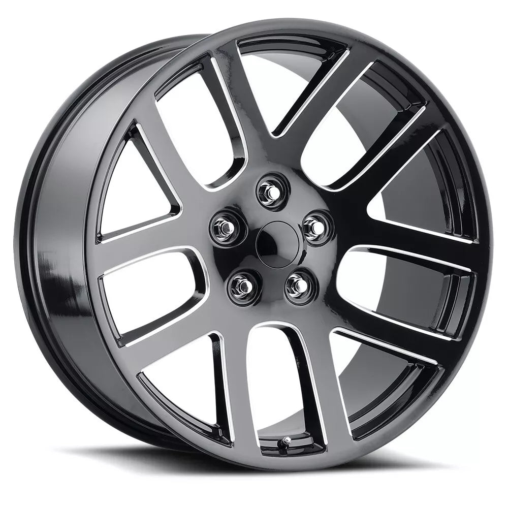 Replica DG04 Black Milled Wheel
