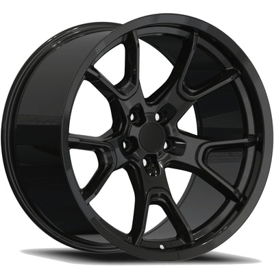 Replica DG06 Gloss Black Wheel