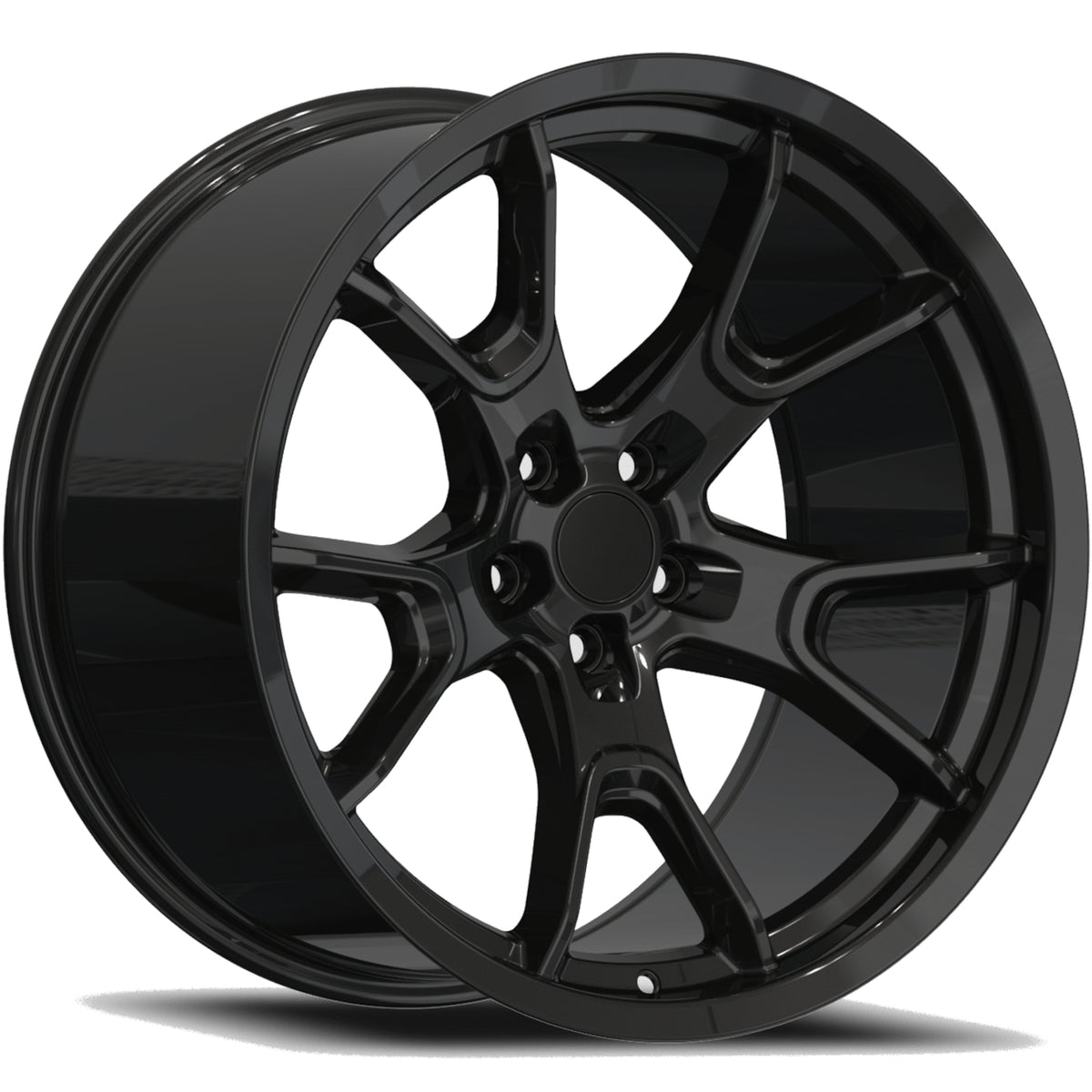 Replica DG06 Gloss Black Wheel
