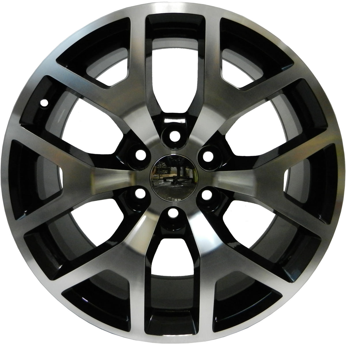Replica G04 Black Machined Wheel