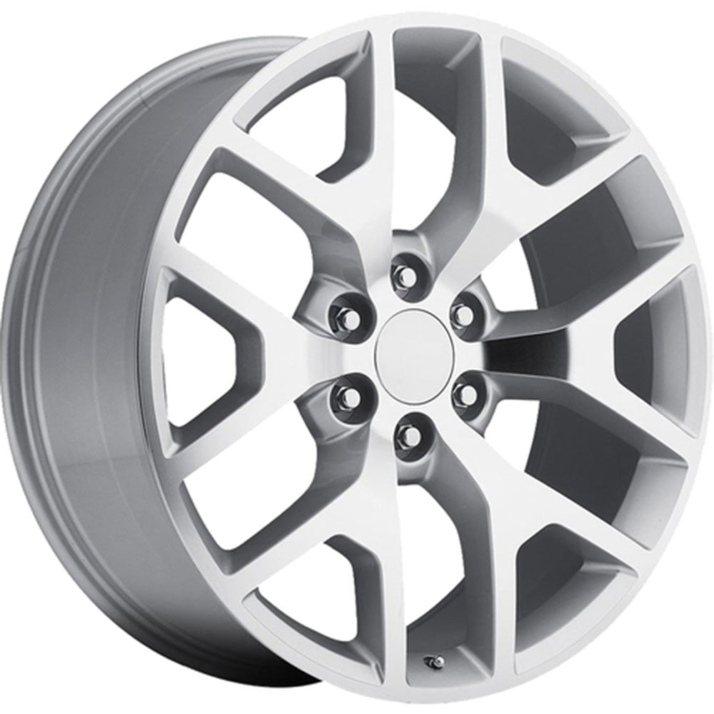 Replica G04 Silver Machined Wheel
