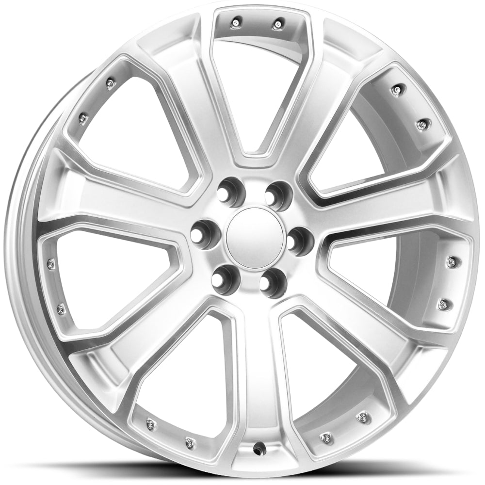 Replica G06 Silver Machined Wheel