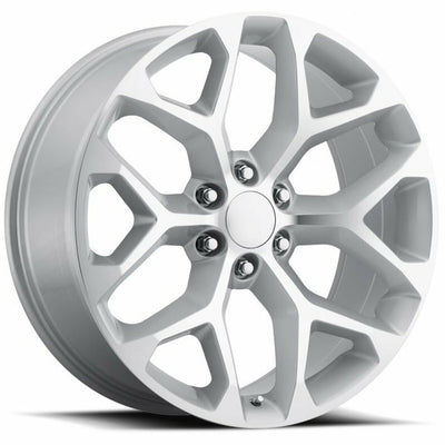 Replica G09 Silver Machined Wheel