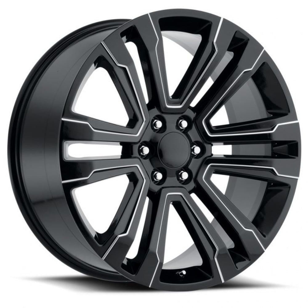 Replica G10 Black Milled Wheel
