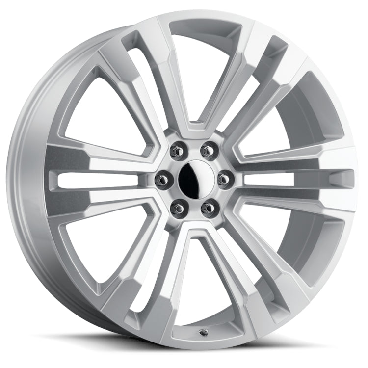 Replica G10 Silver Machined Wheel