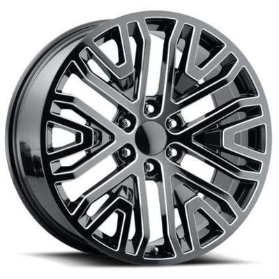 Replica G14 Black Milled Wheel