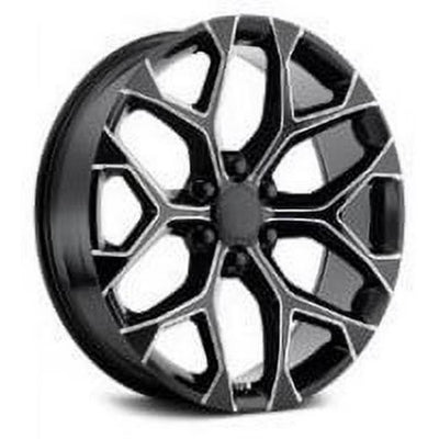 Replica GH01 Black Milled Wheel