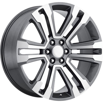 Replica RP10 Gunmetal Machined Wheel