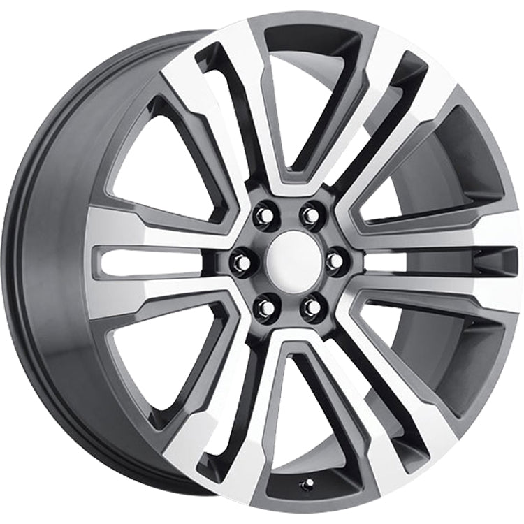 Replica RP10 Gunmetal Machined Wheel