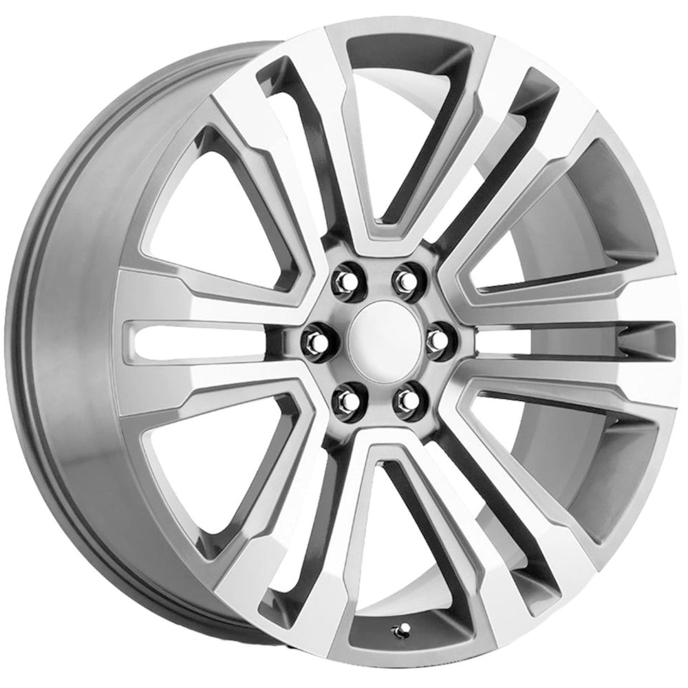 Replica RP10 Silver Machined Wheel