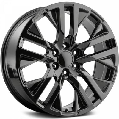 Replica RP30 Gloss Black Wheel