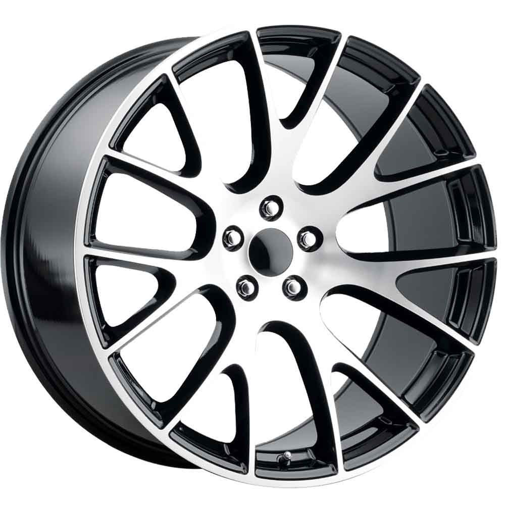 Replica Tech RT10 Black Machined Wheel