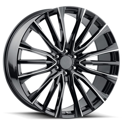 Replica Tech RT23 Black Milled Wheel