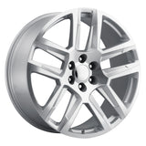 Replica Tech RT25 Silver Machined Wheel