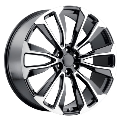 Replica Tech RT26 Black Machined Wheel
