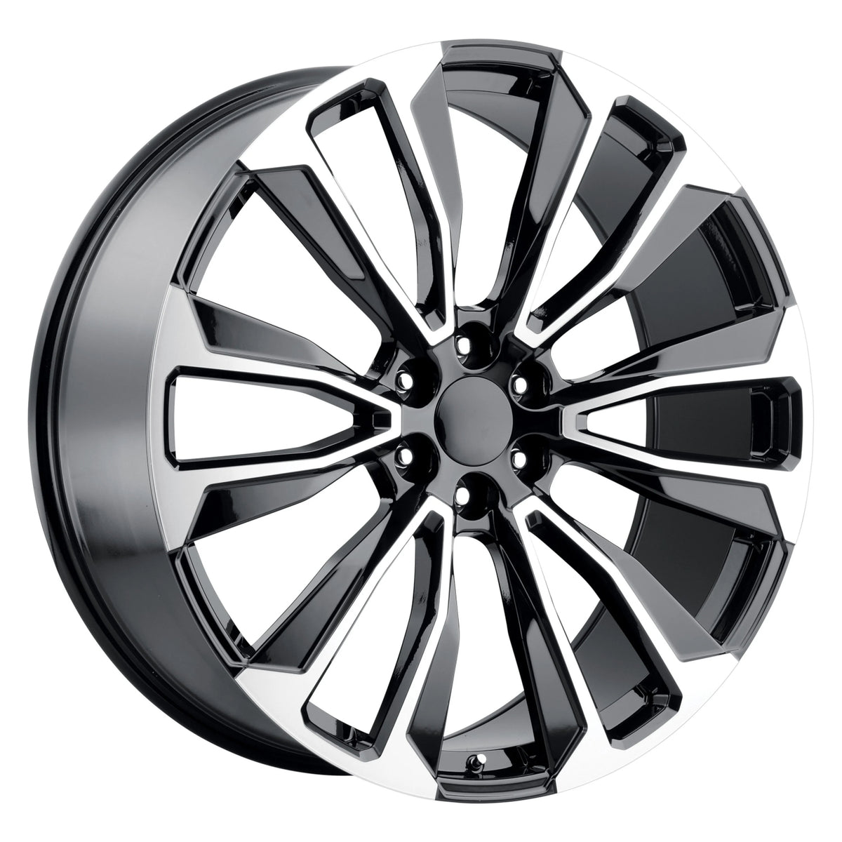 Replica Tech RT26 Black Machined Wheel