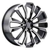 Replica Tech RT26 Black Machined Wheel