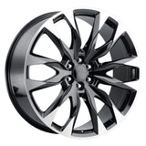 Replica Tech RT27 Black Machined Wheel