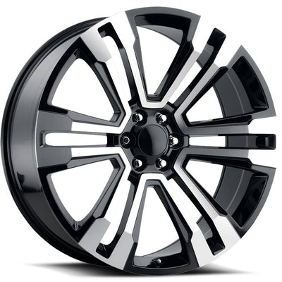 Replica Tech RT4 Black Machined Wheel