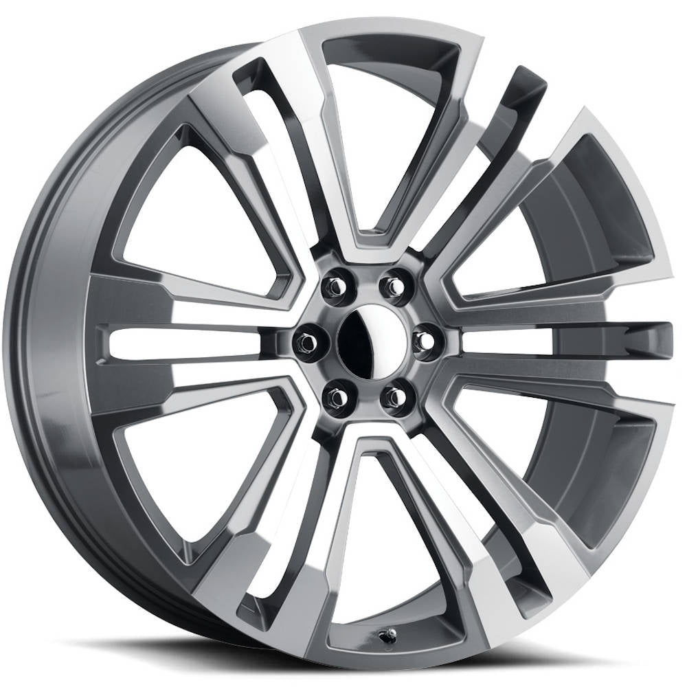 Replica Tech RT4 Gray Machined Wheel