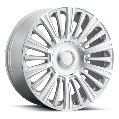 Replica Tech RT42 Silver Machined Wheel