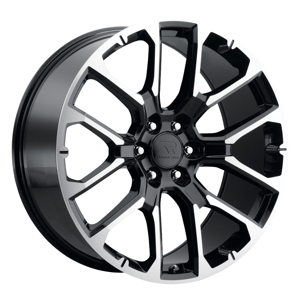 Replica Tech RT47 Black Machined Wheel