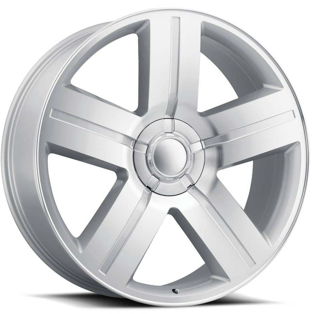 Replica Tech RT5 Silver Machined Wheel
