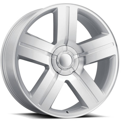 Replica Tech RT5 Silver Machined Wheel