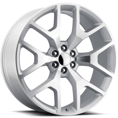 Replica Tech RT6 Silver Machined Wheel